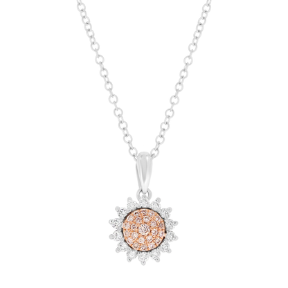 Eminence Pinks Sunflower Pendant