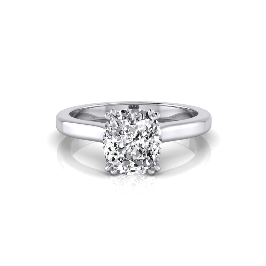 Victoria Cushion Solitaire Ring