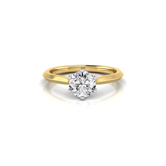 Tiana Tulip Solitaire Ring