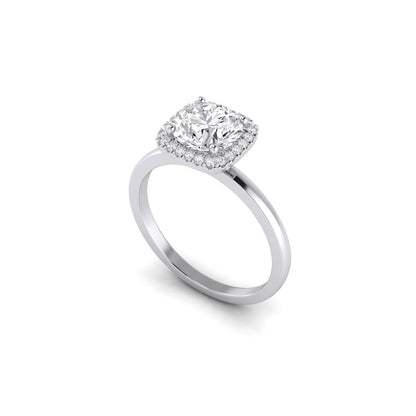 Raquel Halo Diamond Ring