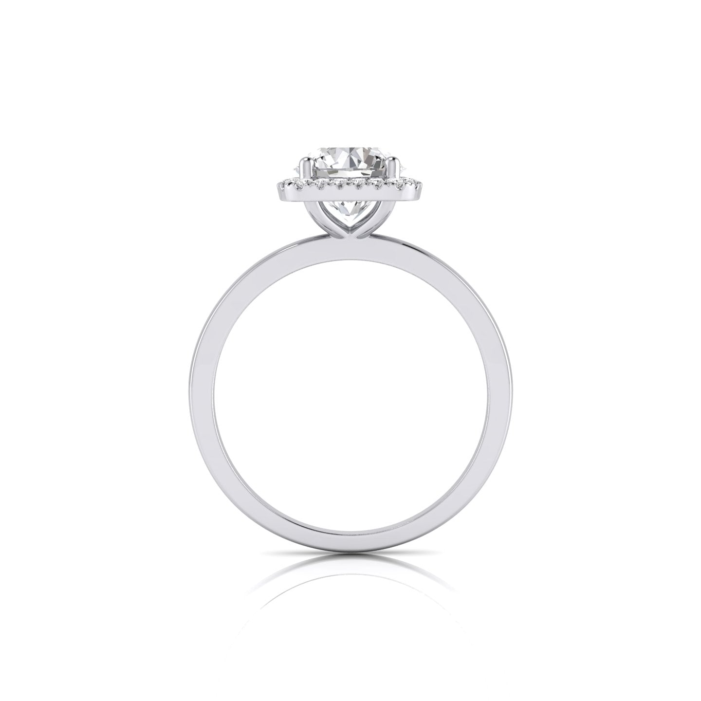 Raquel Halo Diamond Ring