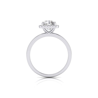 Raquel Halo Diamond Ring