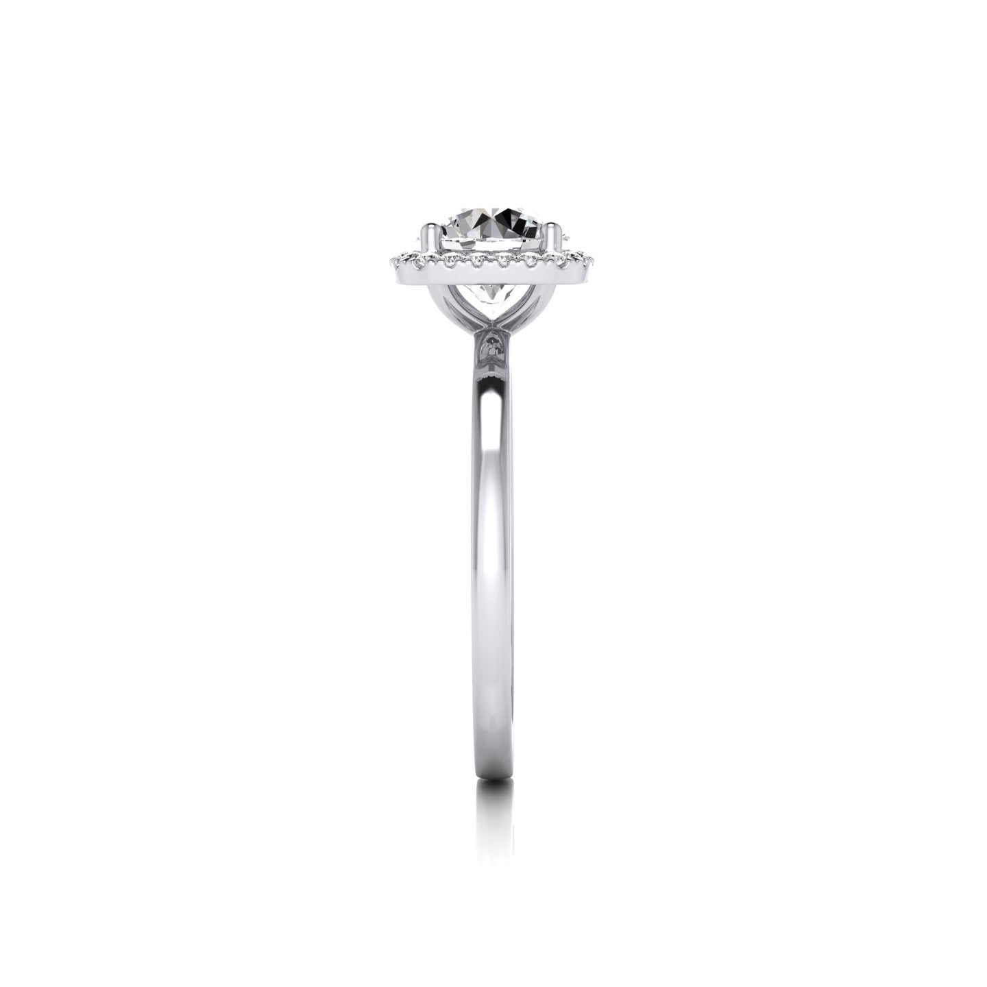 Raquel Halo Diamond Ring