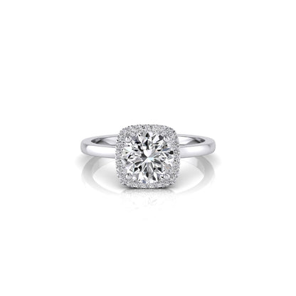 Raquel Halo Diamond Ring