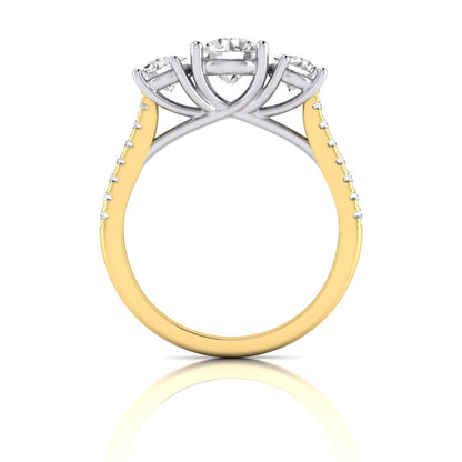 Bianca Diamond Trilogy Ring