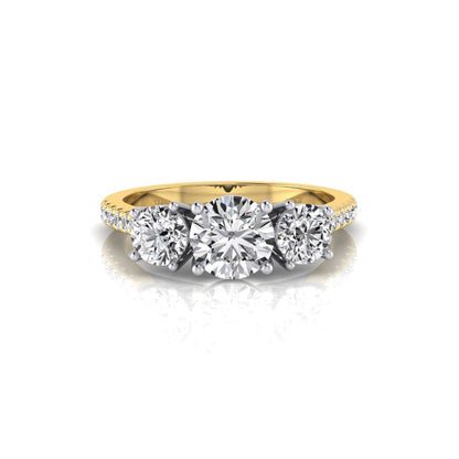 Bianca Diamond Trilogy Ring