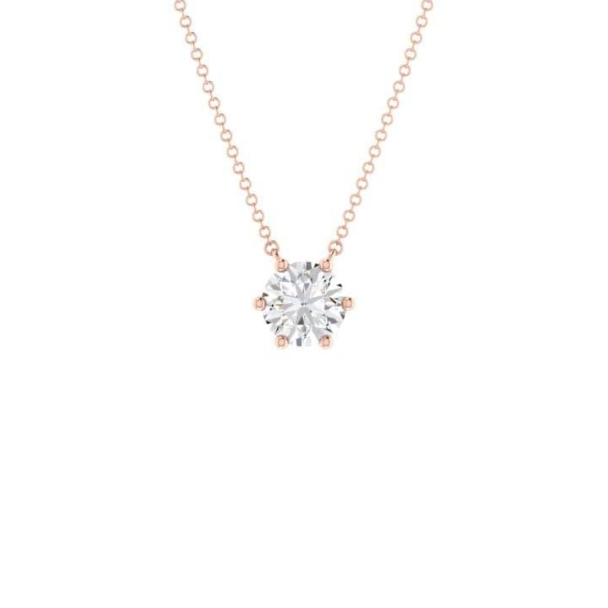Timeless Solitaire Diamond 0.25ct Pendant