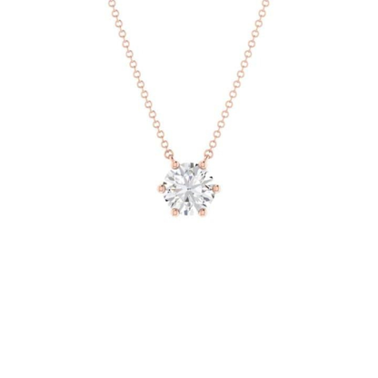 Timeless Solitaire Diamond 0.25ct Pendant
