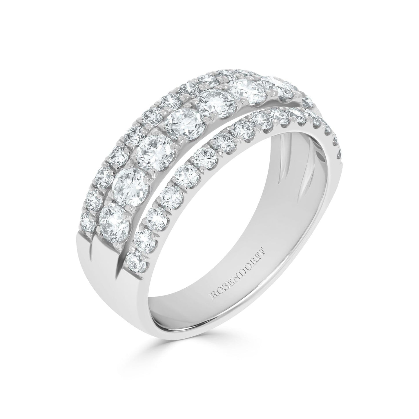 Scalloped Diamond Dress Ring - Rosendorff Diamond Jewellers