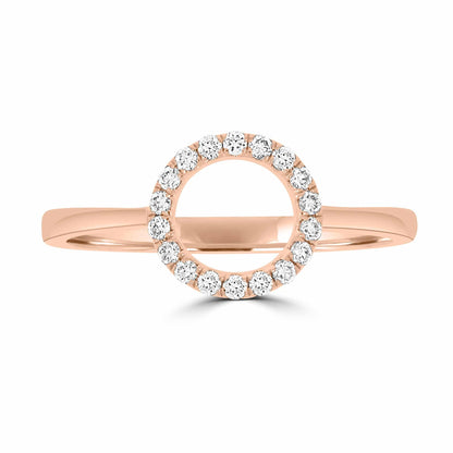 Circle Of Life Rose Gold Ring - Rosendorff Diamond Jewellers