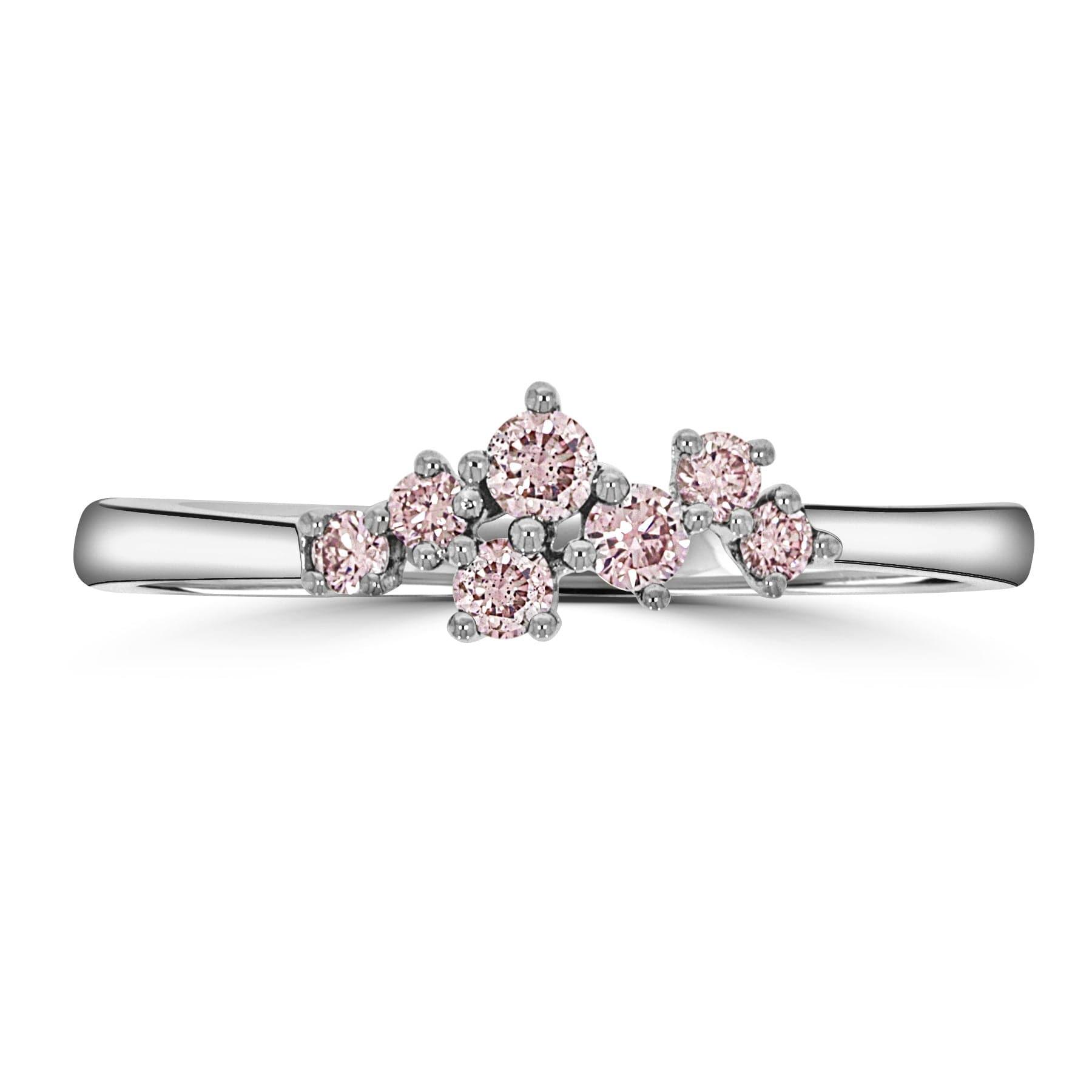Eminence Pinks Scattered Diamond Ring - Rosendorff Diamond Jewellers