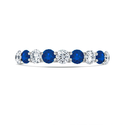Anniversary Sapphire & Diamond Ring - Rosendorff Diamond Jewellers