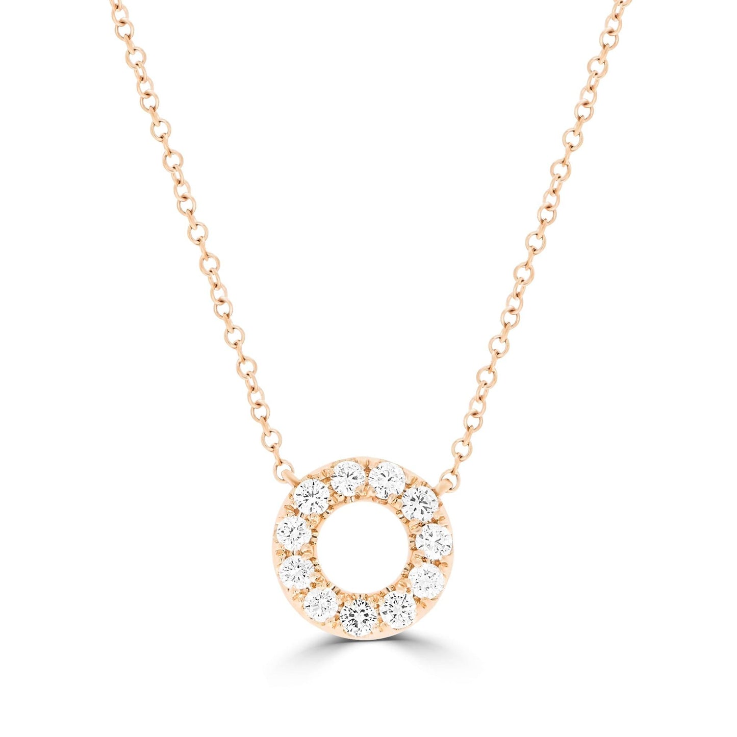 Circle of Life Small Diamond Pendant - Rosendorff Diamond Jewellers