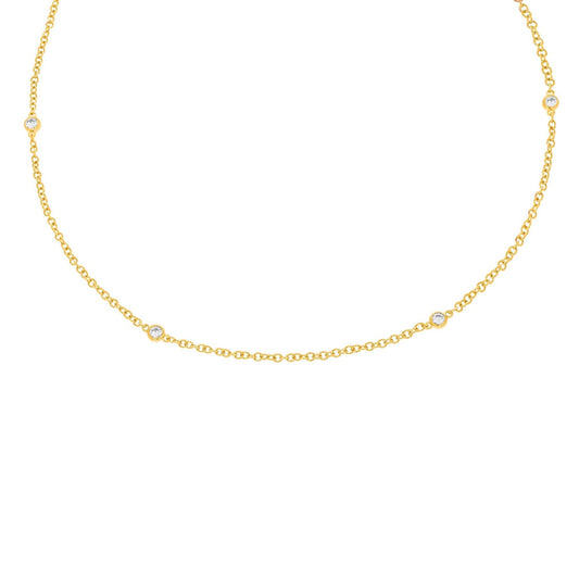 Diamond by the Yard - 18ct Yellow Gold - Rosendorff Diamond Jewellers