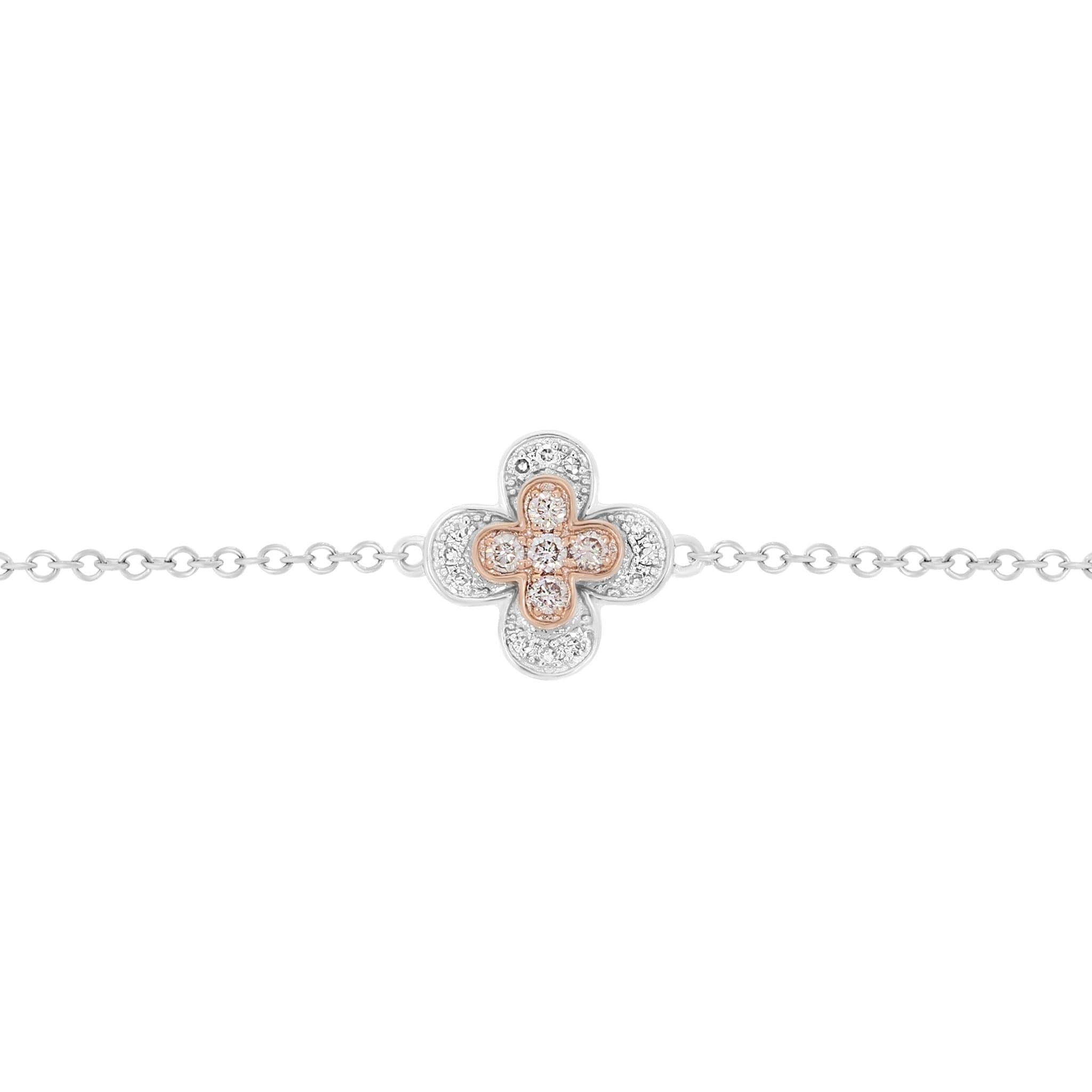 Eminence Pinks Clover Bracelet - Rosendorff Diamond Jewellers