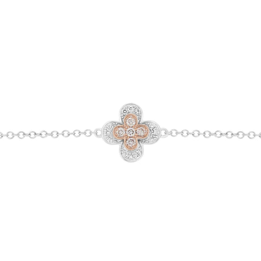 Eminence Pinks Clover Bracelet - Rosendorff Diamond Jewellers