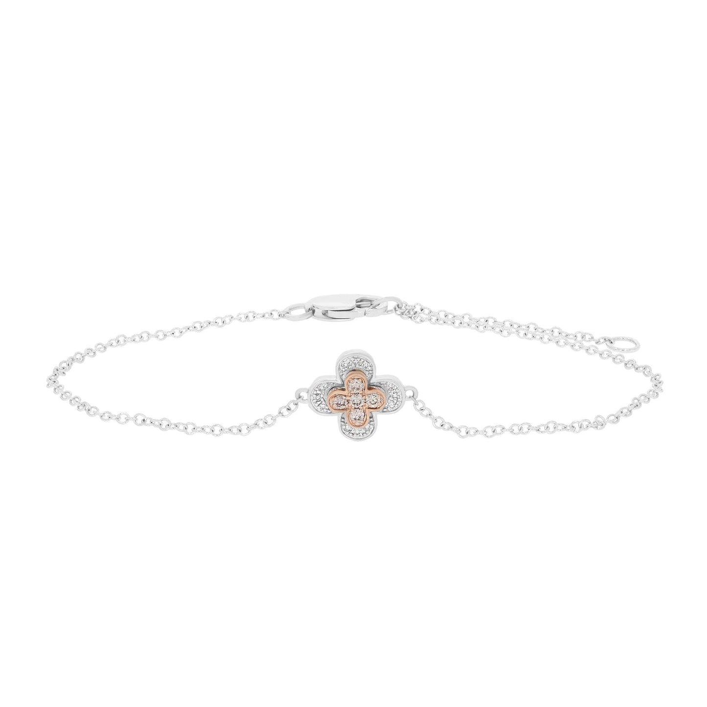 Eminence Pinks Clover Bracelet - Rosendorff Diamond Jewellers