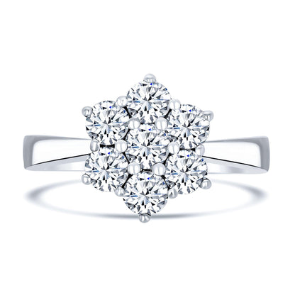 Flower of Diamonds Engagement Ring - Rosendorff Diamond Jewellers