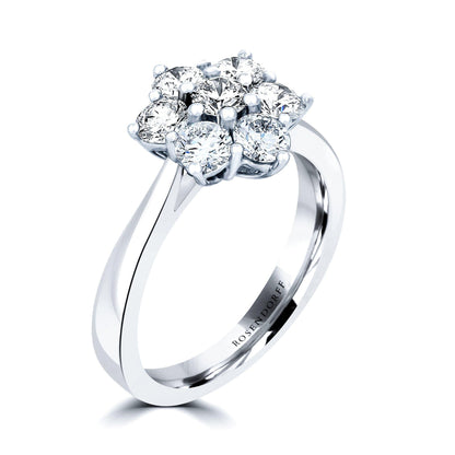 Flower of Diamonds Engagement Ring - Rosendorff Diamond Jewellers