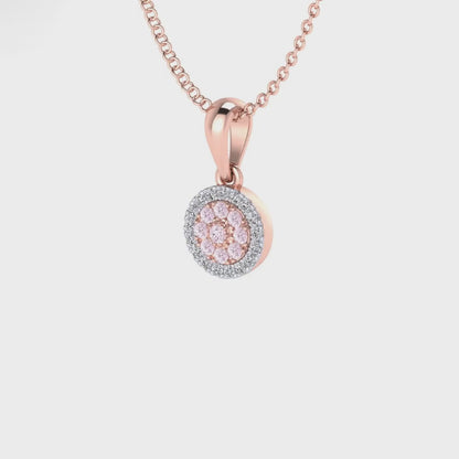 Eminence Pinks Disc Pendant