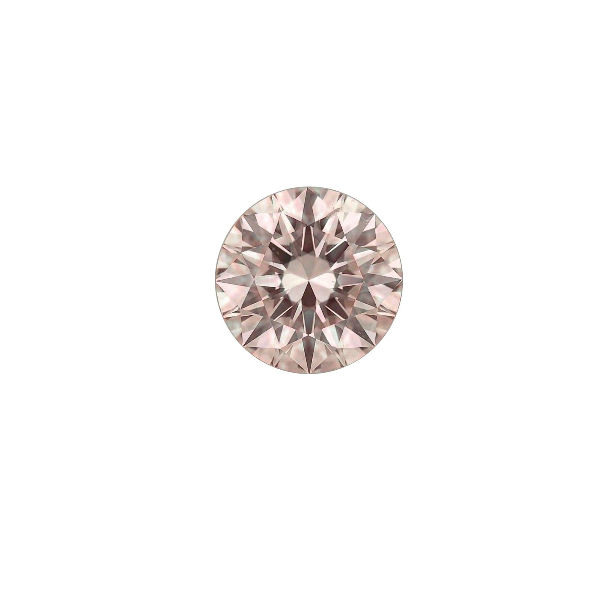 Argyle Pink Rose Diamond 8PR SI 0.10ct Loose - Rosendorff Diamond Jewellers