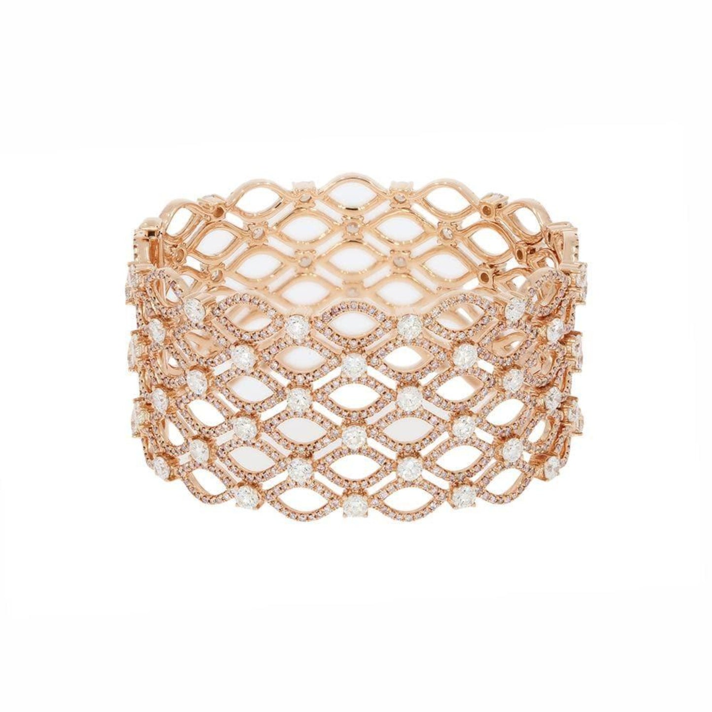Argyle Pink Diamond Cuff Bracelet - Rosendorff Diamond Jewellers