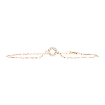 Rose Gold Small Circle of Life Bracelet - Rosendorff Diamond Jewellers