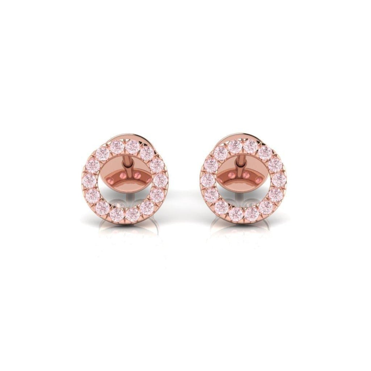 Eminence Pinks Circle of Life Earrings - Rosendorff Diamond Jewellers