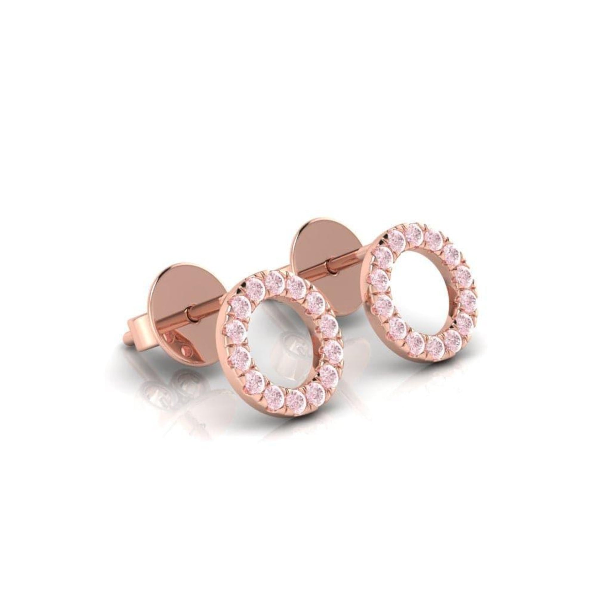 Eminence Pinks Circle of Life Earrings - Rosendorff Diamond Jewellers