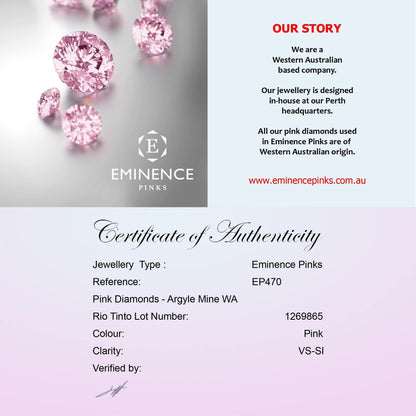 Eminence Pinks Diamond Flower Ring - Rosendorff Diamond Jewellers