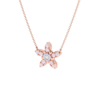 Eminence Pinks Diamond Star Pendant - Rosendorff Diamond Jewellers