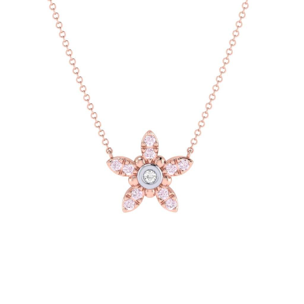 Eminence Pinks Diamond Star Pendant - Rosendorff Diamond Jewellers