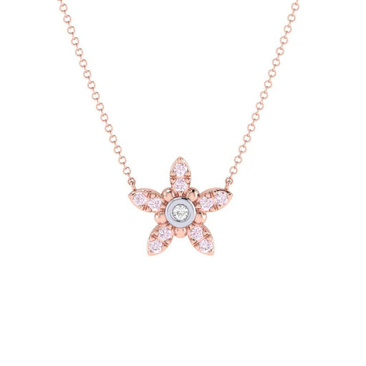 Eminence Pinks Diamond Star Pendant - Rosendorff Diamond Jewellers