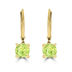 Peridot Drop Earrings