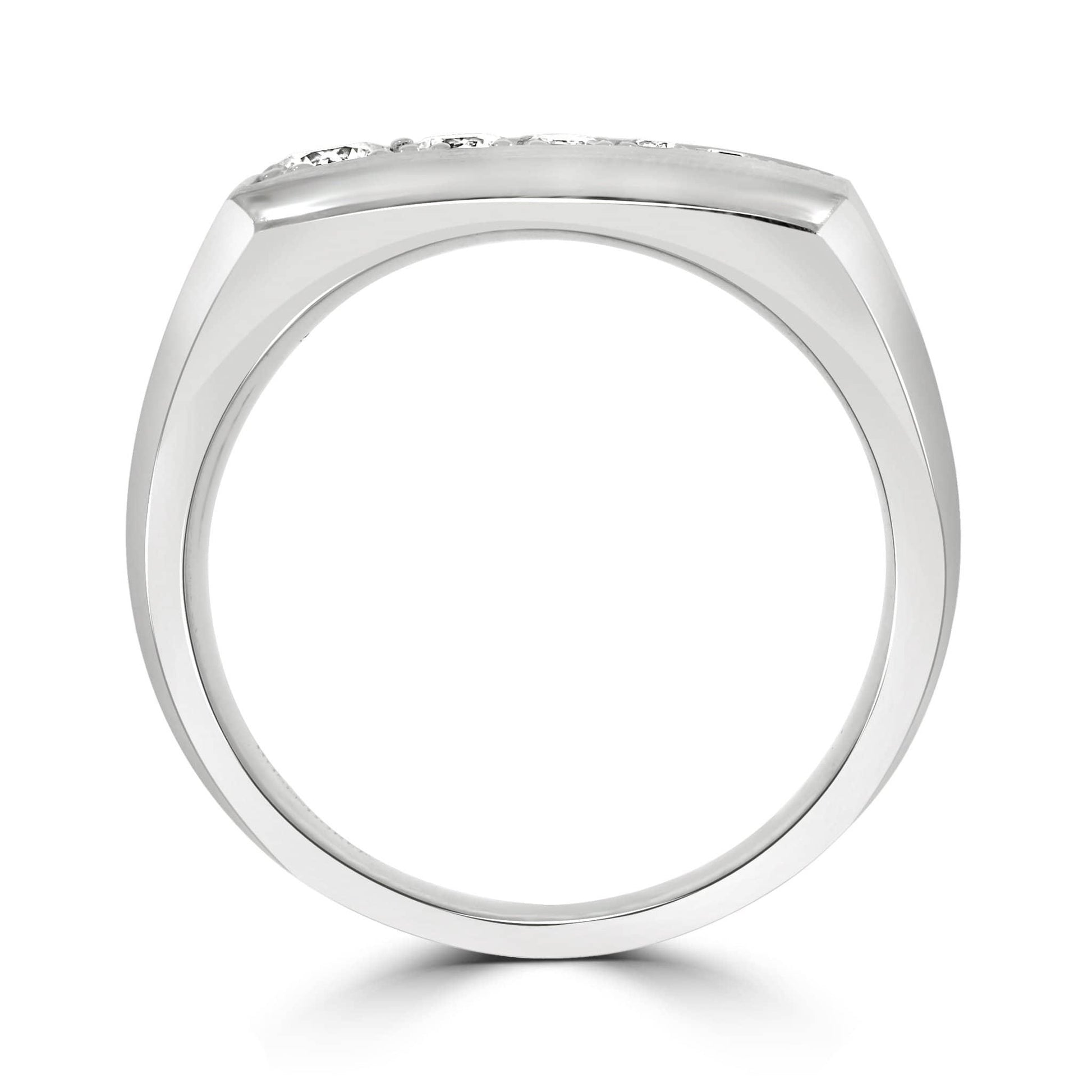 Signet Diamond Gents Ring - Rosendorff Diamond Jewellers