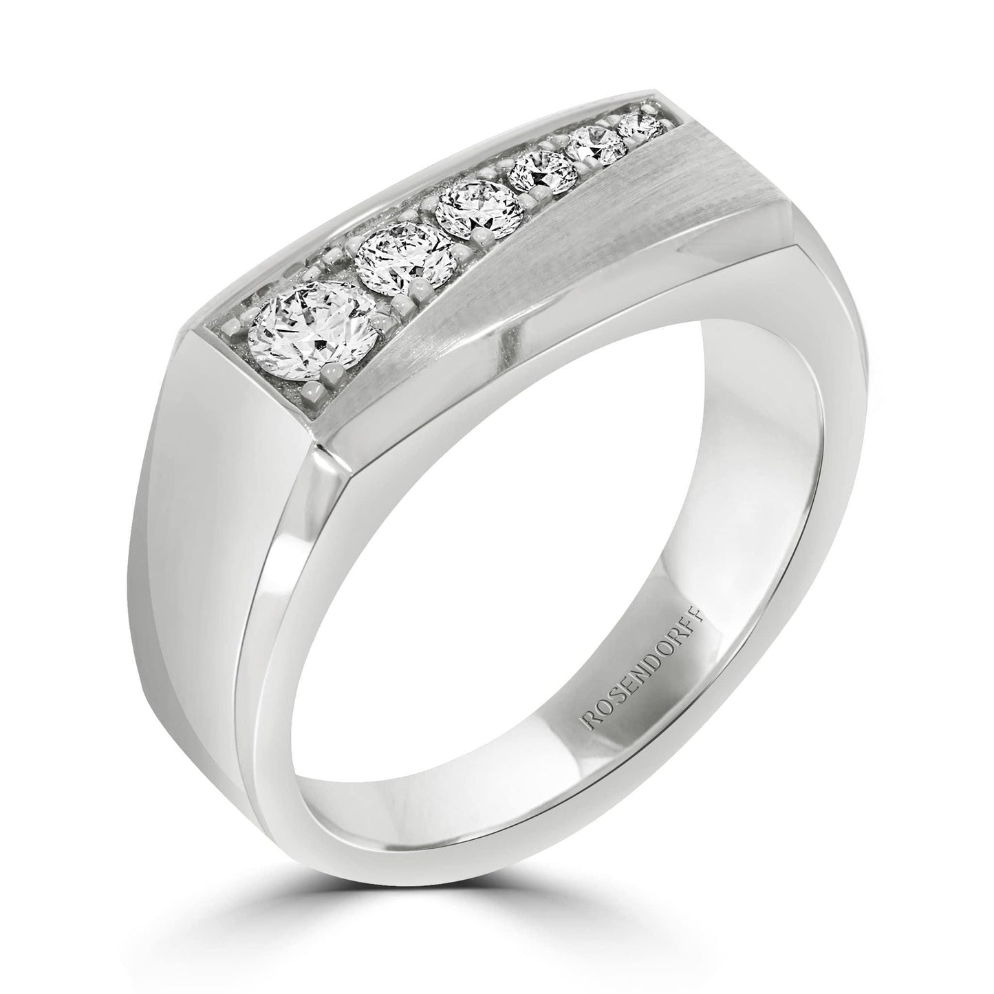 Signet Diamond Gents Ring - Rosendorff Diamond Jewellers