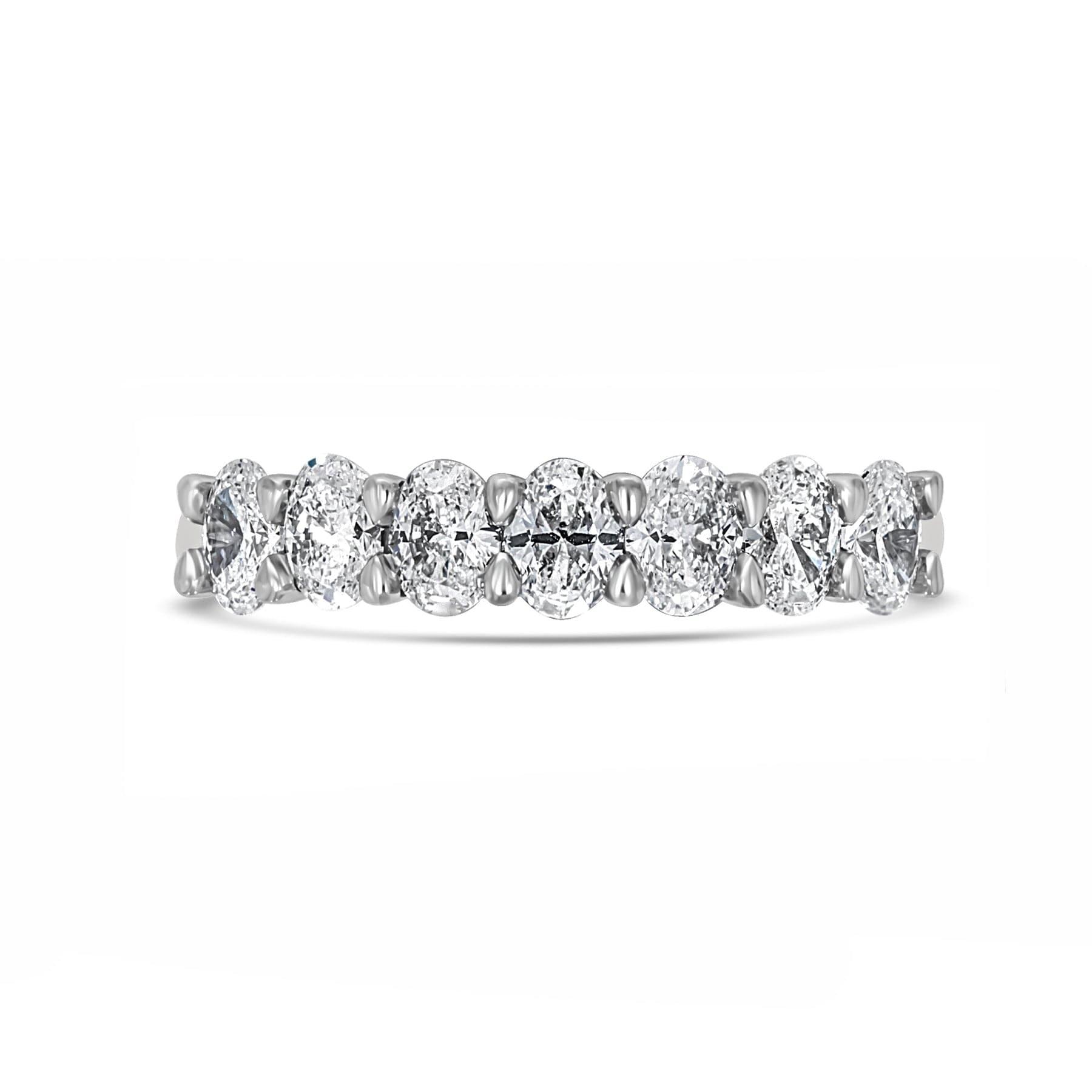 Oval Diamond Eternity Band - Rosendorff Diamond Jewellers