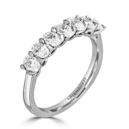 Oval Diamond Eternity Band - Rosendorff Diamond Jewellers