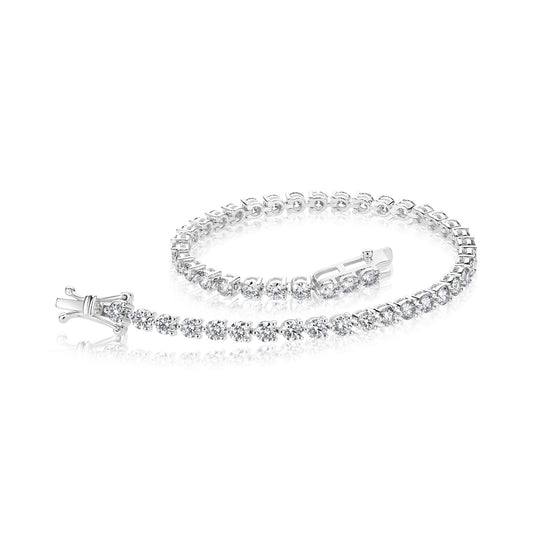 4ct Timeless 3 Claw Tennis Bracelet