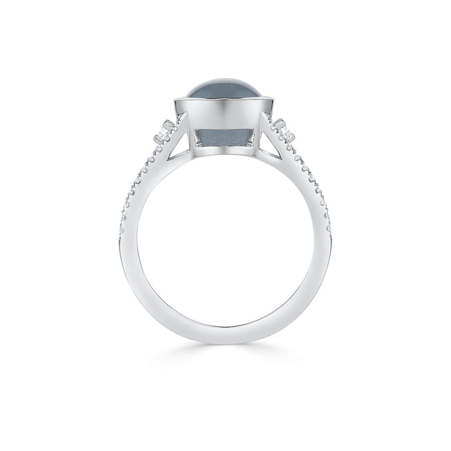 Star Sapphire Bezel Ring - Rosendorff Diamond Jewellers