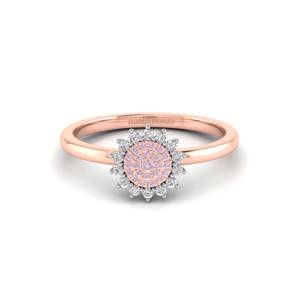 Eminence Pinks Sunflower Ring